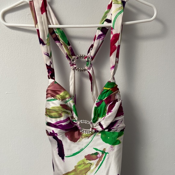 Open Back Prom Dress - Picture 2 of 4